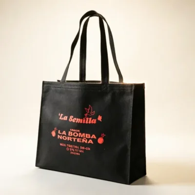 Bolsa de Notex de 35x40x10 con fuelle cosido