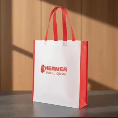 Bolsa de Notex de 35x40x15 con fuelle cosido